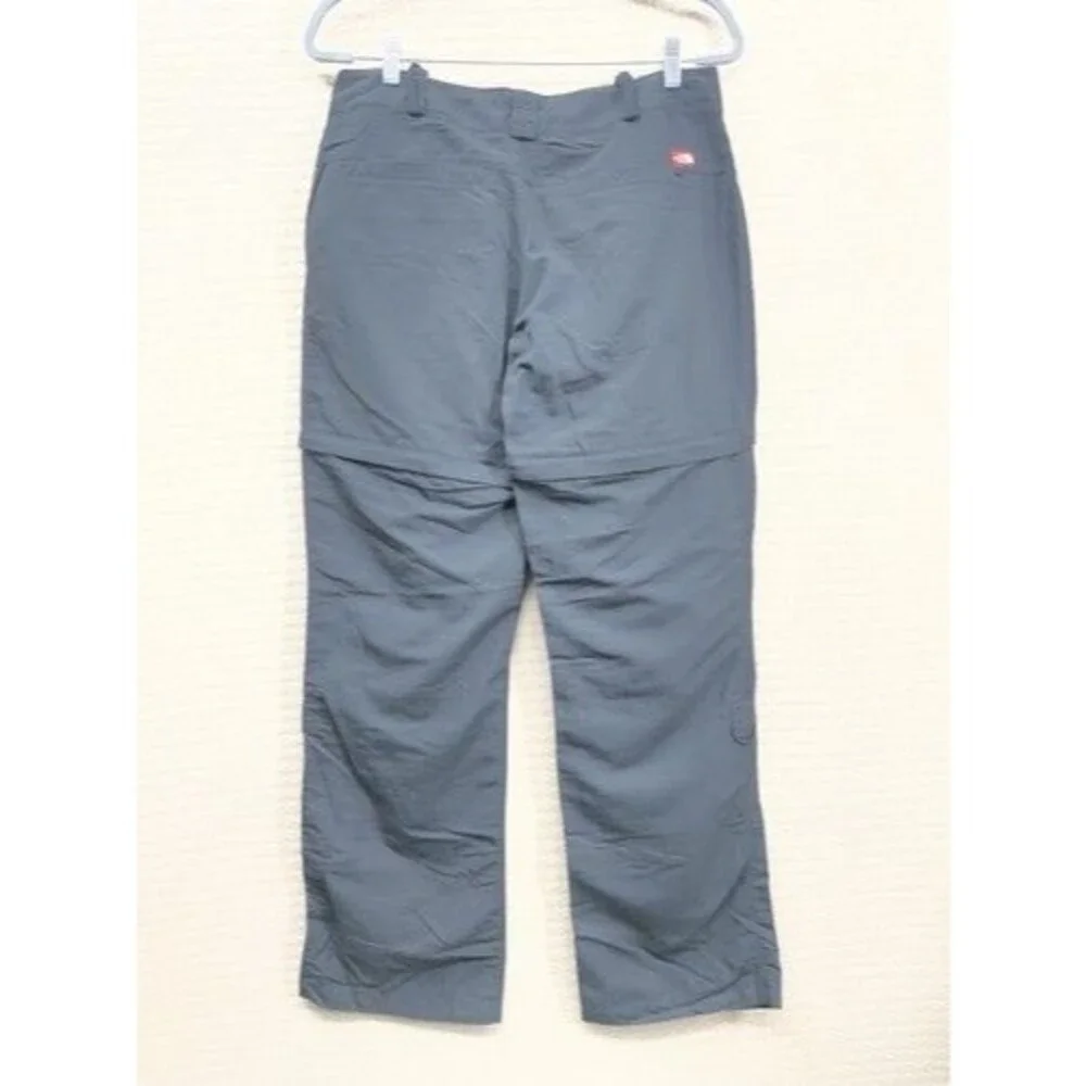 The North Face Hiking Convertible Zip Off Cargo Pants/Shorts Women Size 10 - Picture 8 of 11